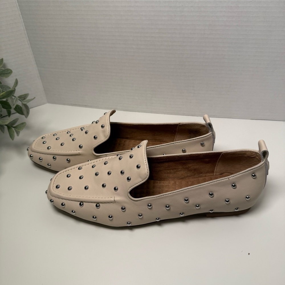 Kelsi Dagger Brooklyn Finley Studded Leather Flats Women's Size 10 Boho Feminine - Picture 10 of 16